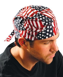 TN6 - OccuNomix Tuff Nougies Deluxe Tie Hat with Elastic
