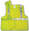 V70622 - Tingley Fluorescent Yellow-Green Vest with Hook and Loop Closure and 2 Pockets