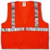 V70639 - Tingley Fluorescent Vest with Zipper Closure and 4 Pockets