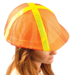 V896-R - OccuNomix High Visibility Hard Hat Cover - Regular Brim