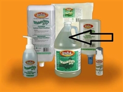WC-377-SN-4 - Whisk Foaming Instant Hand Sanitizer 1 Gallon Short Neck Bottle