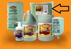 WP-250-C-8 - Whisk Green Lotion Soap with Pumice 1000ml Clean Shot Liquid Bag