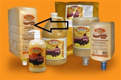 WP-265-M-4 - Whisk Orange Lotion Soap with Pumice 4 Liter M Bottle