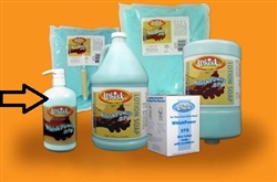 WP-270-32-4 - Whisk Blue Lotion Soap with Natural Scrubbers 32oz Bottle