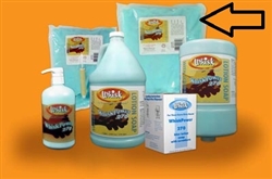 WP-270-C-8 - Whisk Blue Lotion Soap with Natural Scrubbers 1000ml CleanShot Liquid Bag