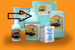 WP-270-SN-4 - Whisk Blue Lotion Soap with Natural Scrubbers 1 Gallon Short Neck Bottle